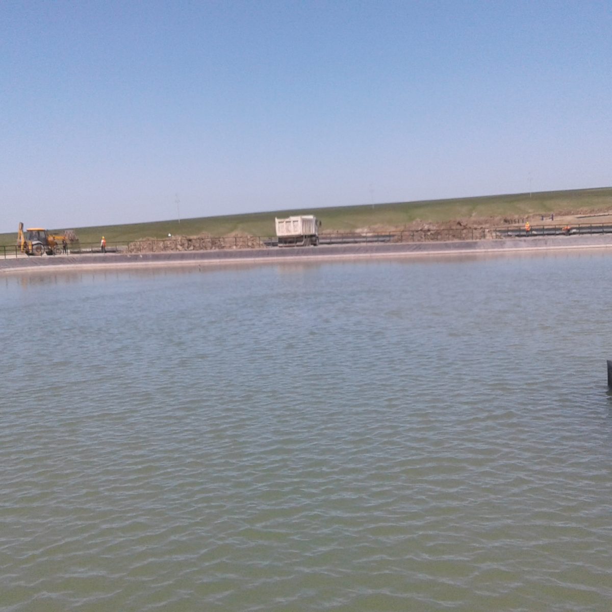 Irrigation system construction in Padarchol