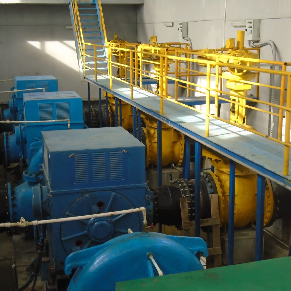 Construction of irrigation system in Zardab region